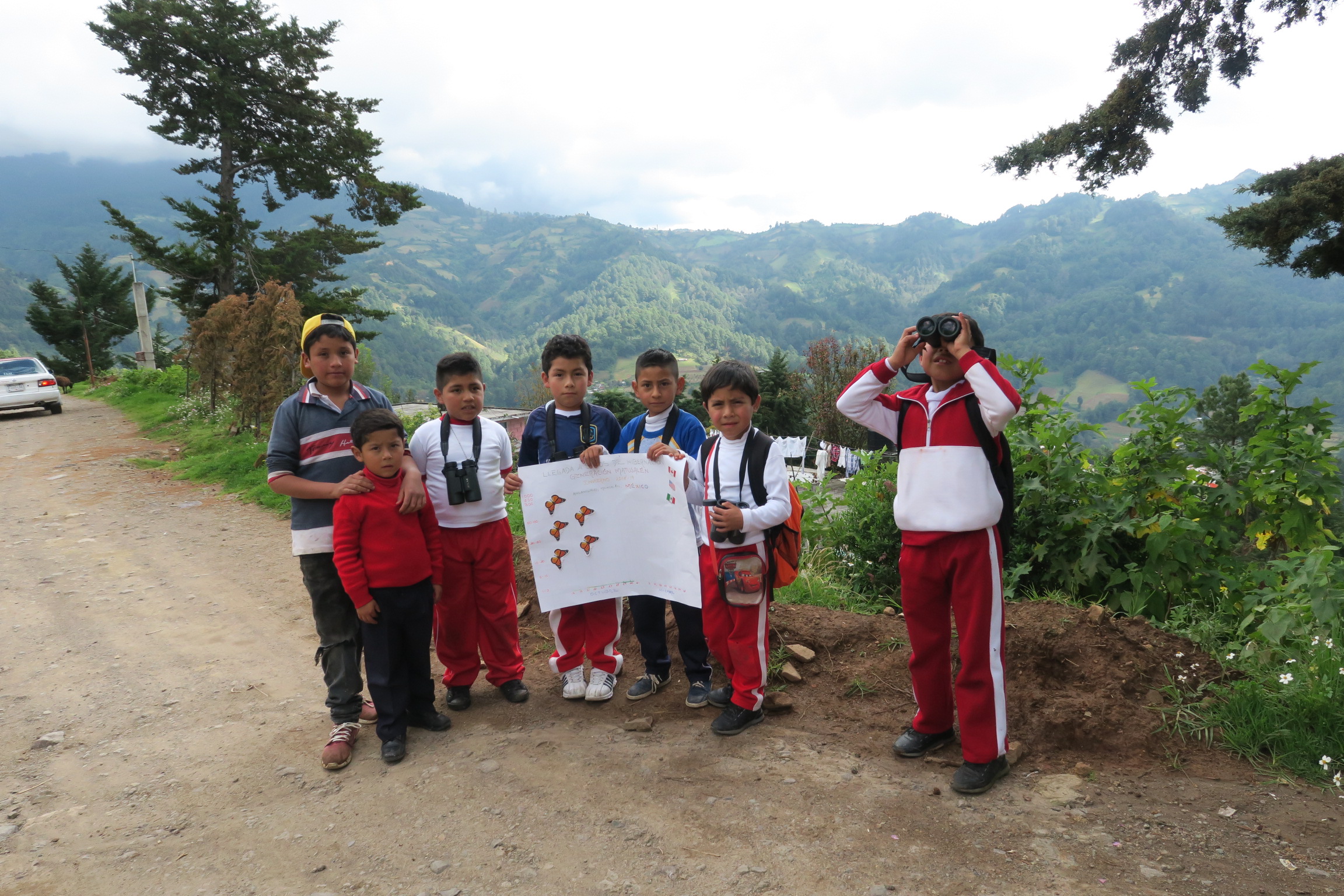 Monitoring the Monarch's Arrival in Mexico