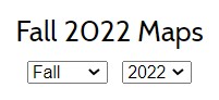 fall maps set for fall 2022