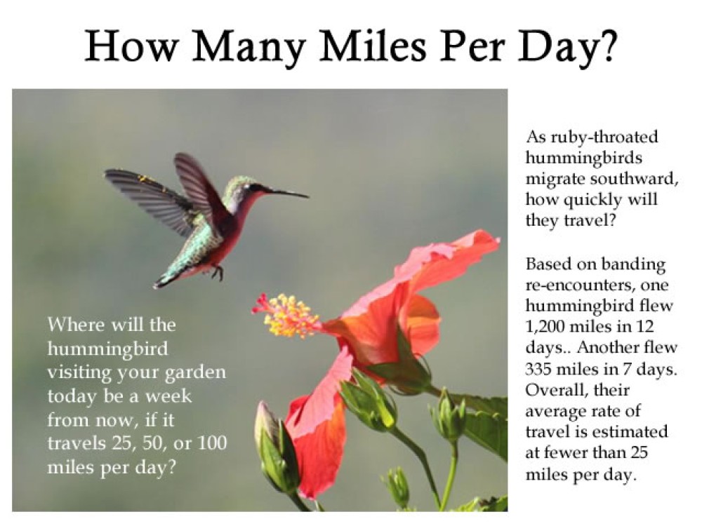 090517 How Many Miles Per Day?