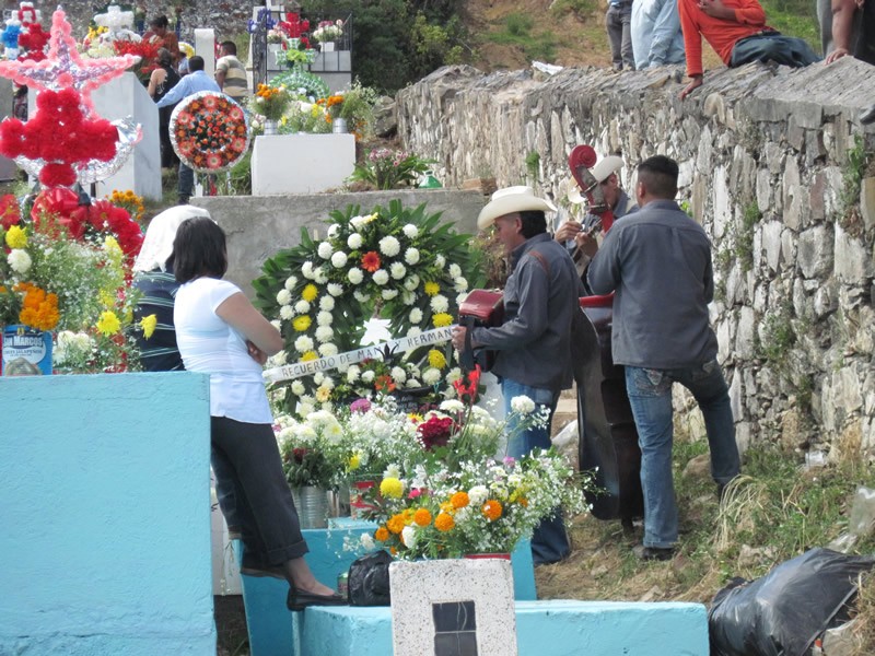 Visiting the Cemetery