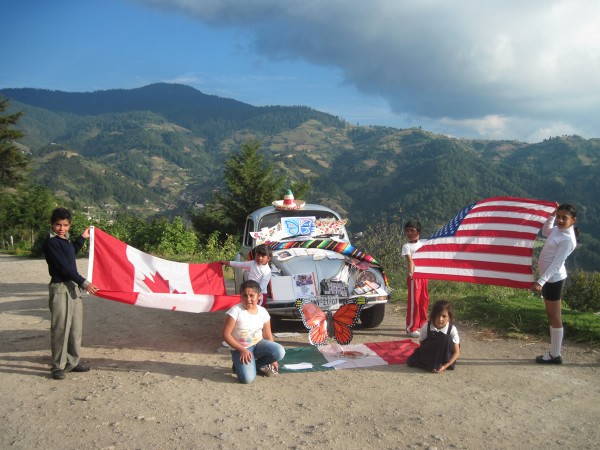 Photo of 3 flags