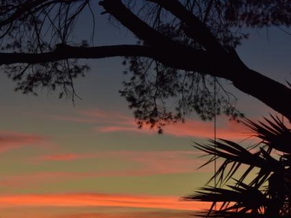 Sunset in Eagle Pass, TX