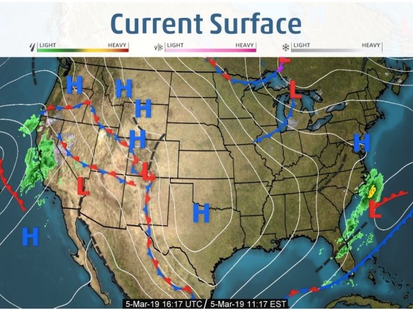 Weather Map 03/06/2019