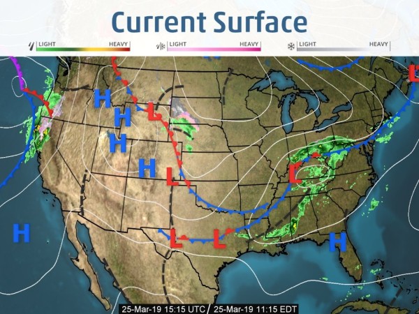 03/27/2019 Weather Map