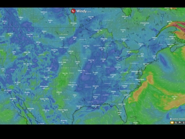 Windy Weather Map