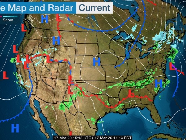 Weather map