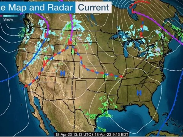 Weather Map, Week of 04/19/2023